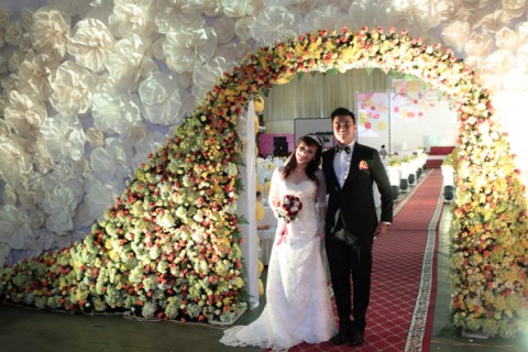 Công hoa cưới